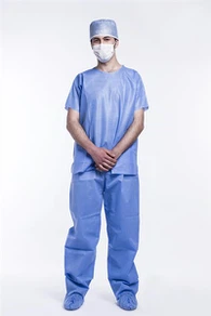 Scrub Suit Nrog Round dab tshos